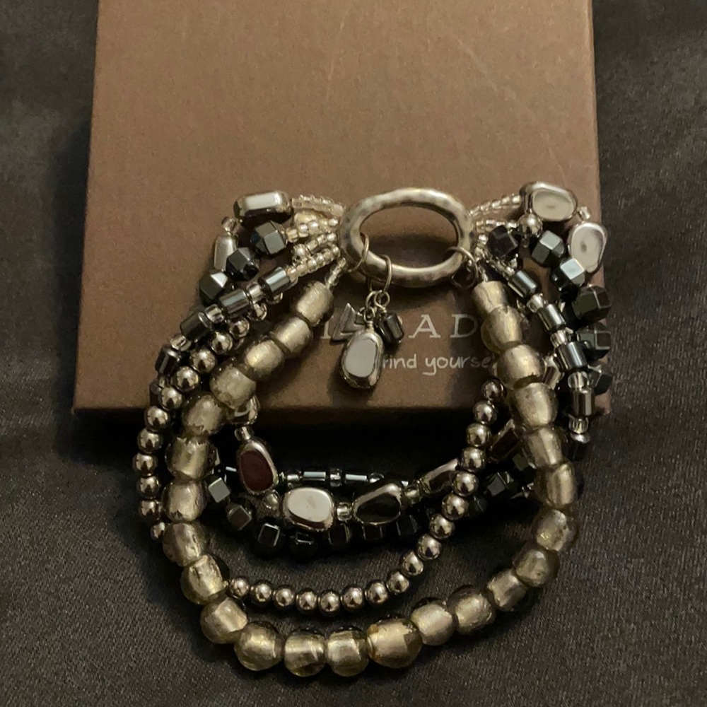 Silpada Hailstone Hematite Bracelet
